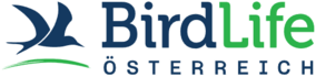 Logo Bird Life Österreich mit Vogel blau grün