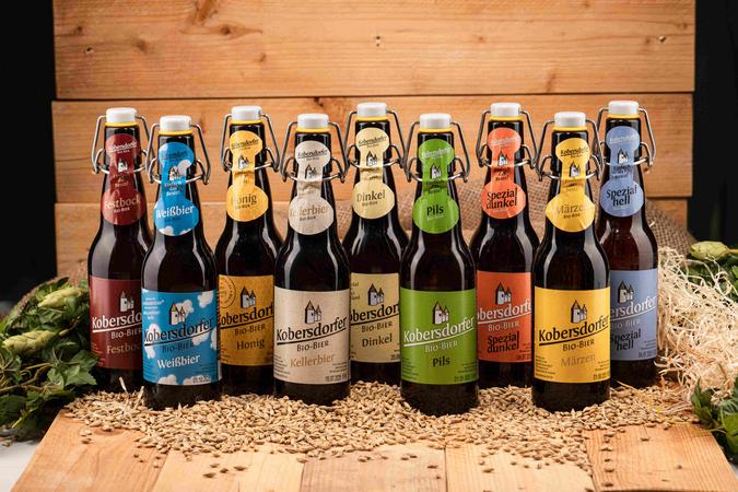 diverse Bio Biersorten